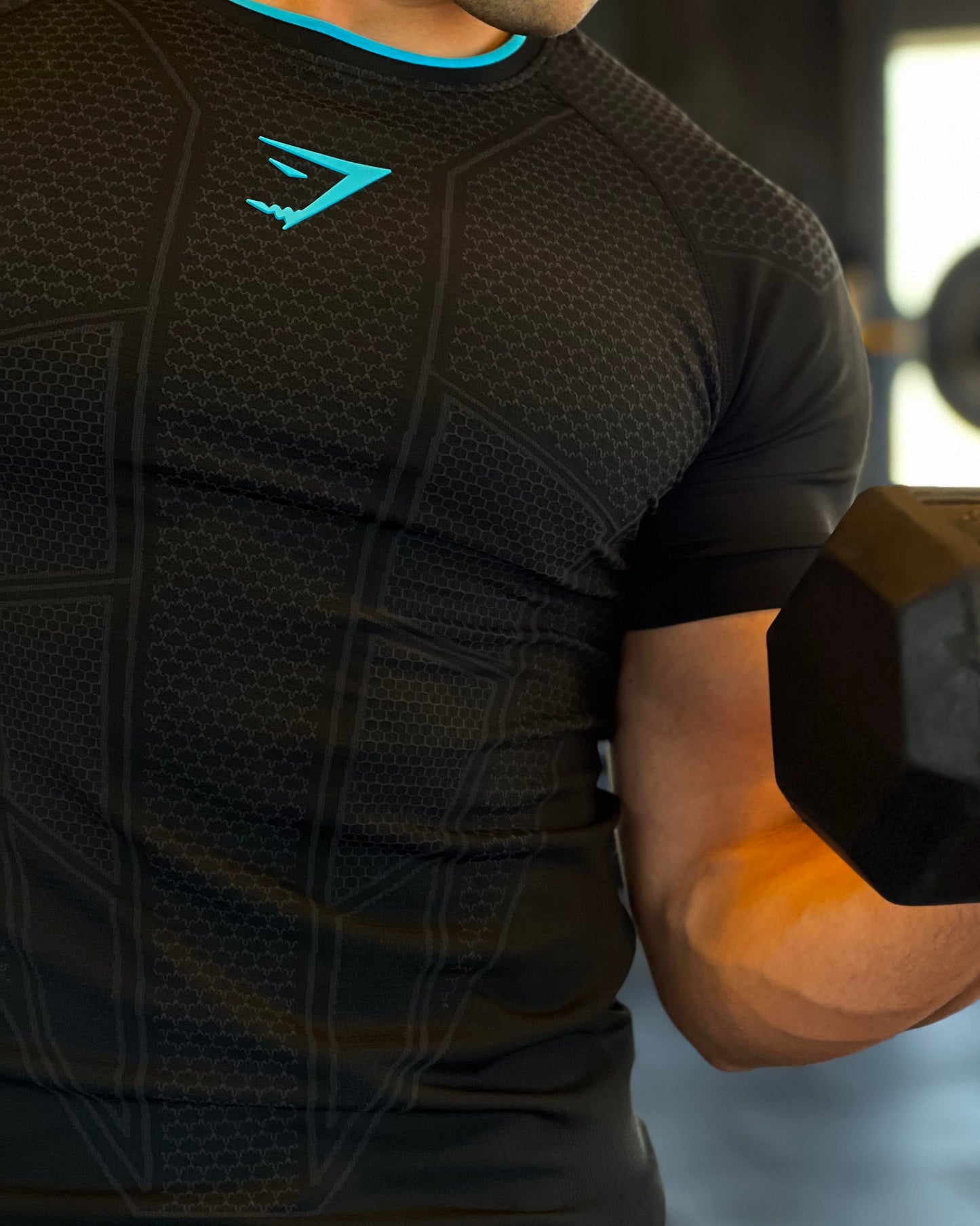 GYMSHARK ONYX V1 BLACK/BLUE