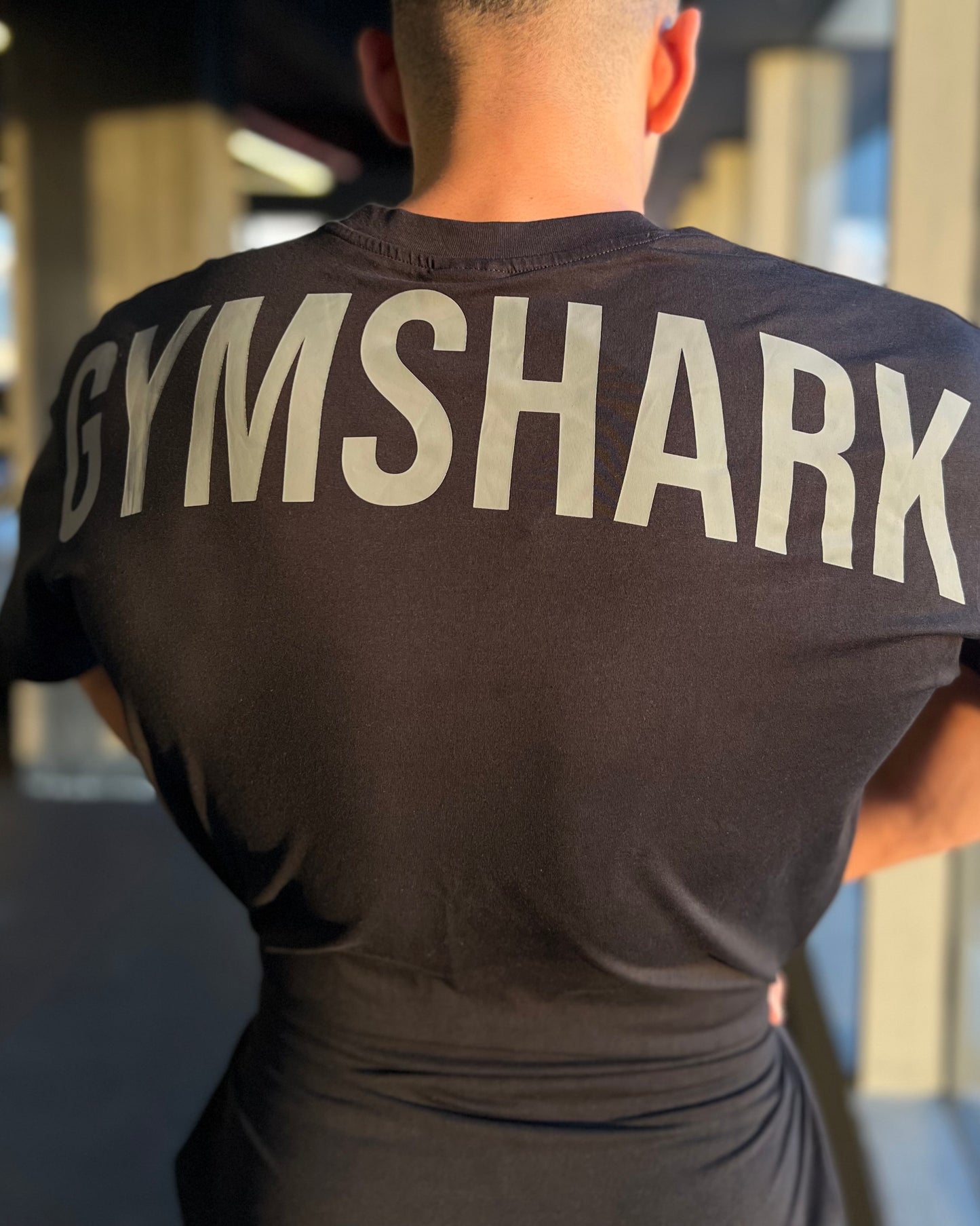 GYMSHARK PUMP COVER GREY
