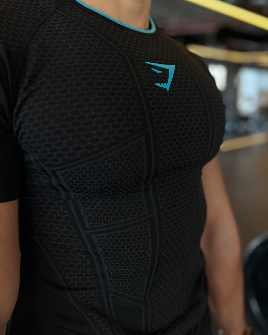 GYMSHARK ONYX V1 BLACK/BLUE