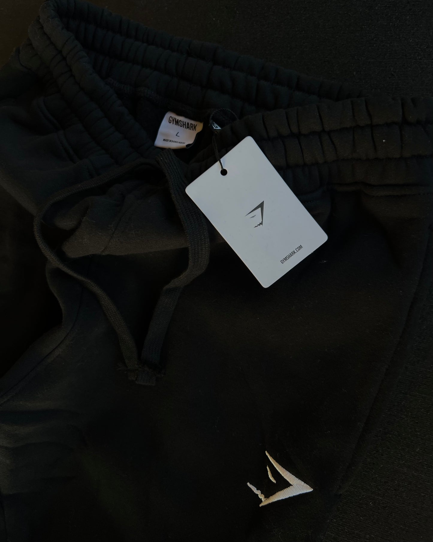 GYMSHARK BLACK SWEATPANTS