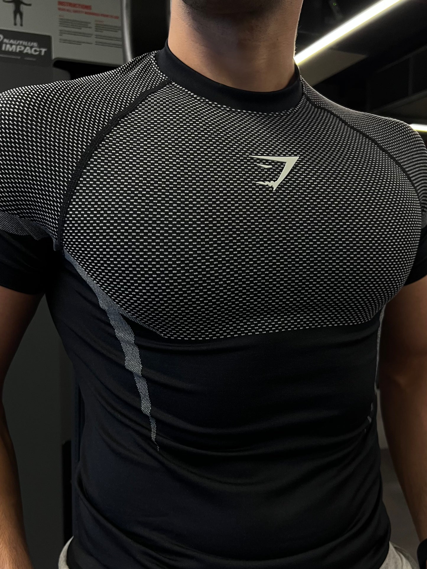 GYMSHARK ONYX V5 BLACKxGREY